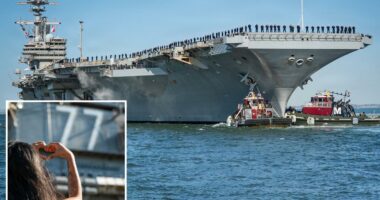 US deploys 3rd aircraft carrier â the USS George WH Bush â to Middle East as Iran war rumbles on
